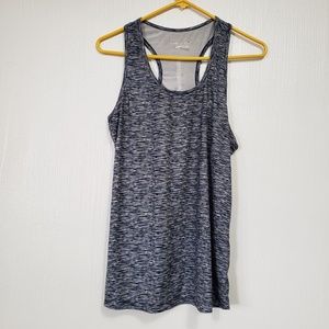 Head | Blue & grey workout tank top